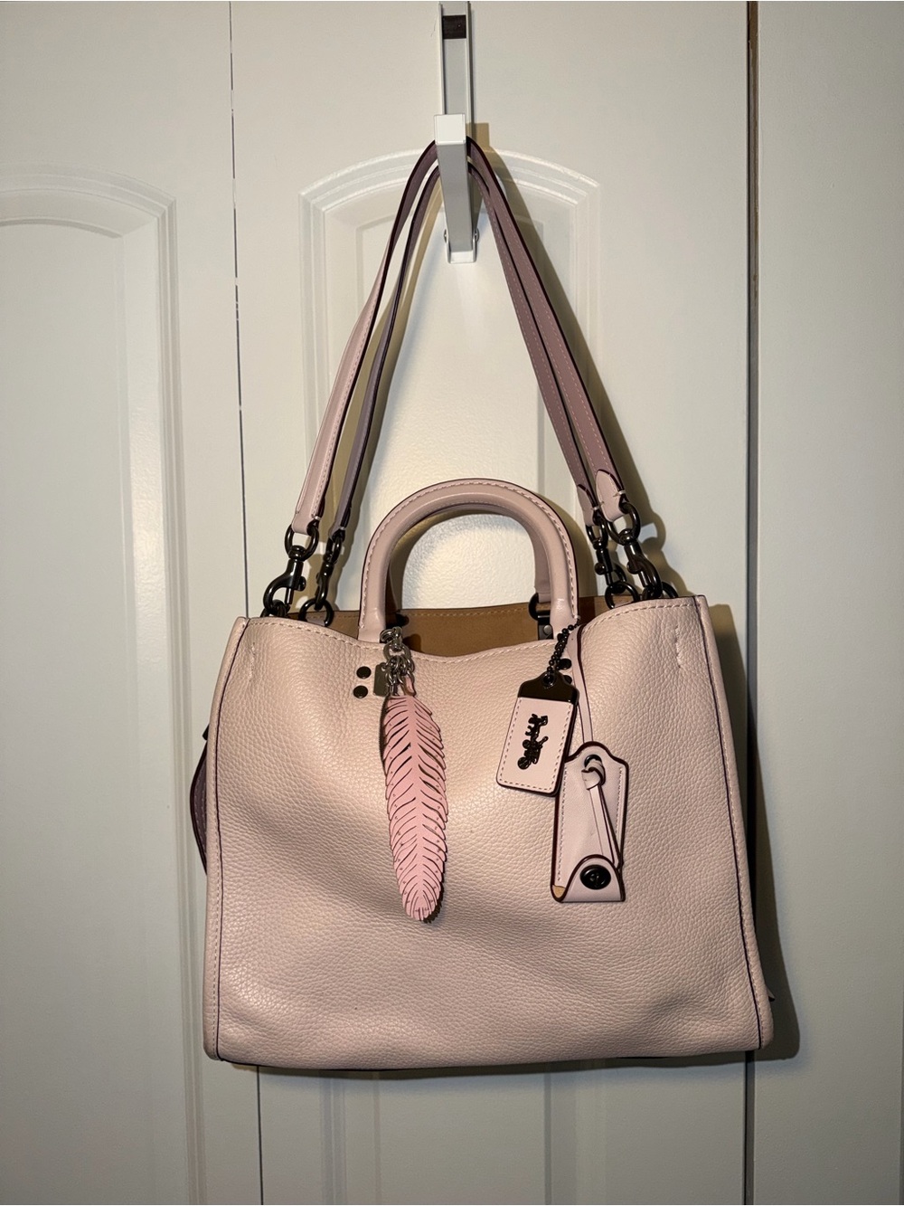 Coach 1941 Rogue Bag Ice Pink